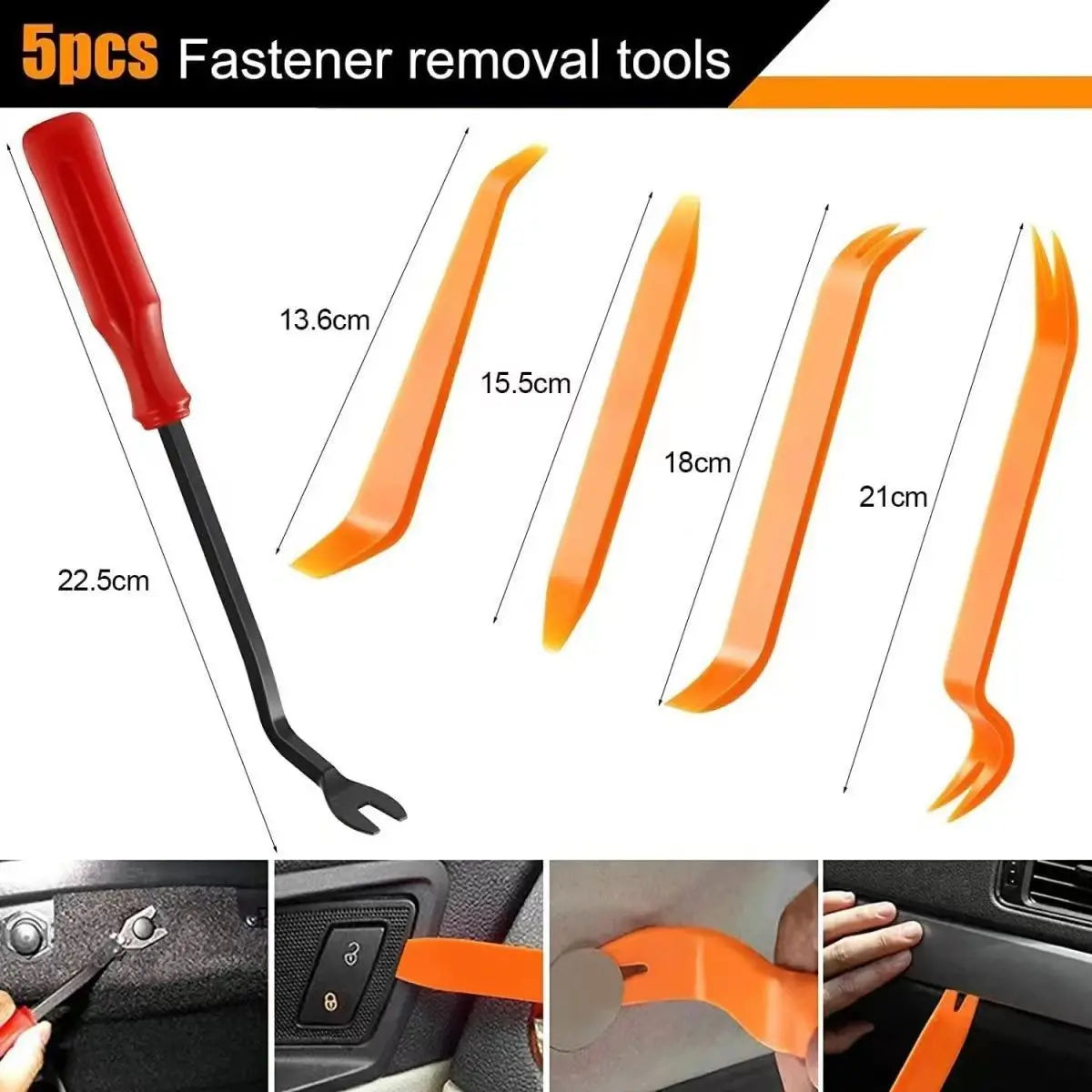 🔥🔥【680 dijelova + alati od 6 inča + set od četiri dijela + spužvasta podloga + vezica】🧰🛠️Set plastičnih kopči za automobilske ekspanzijske vijke