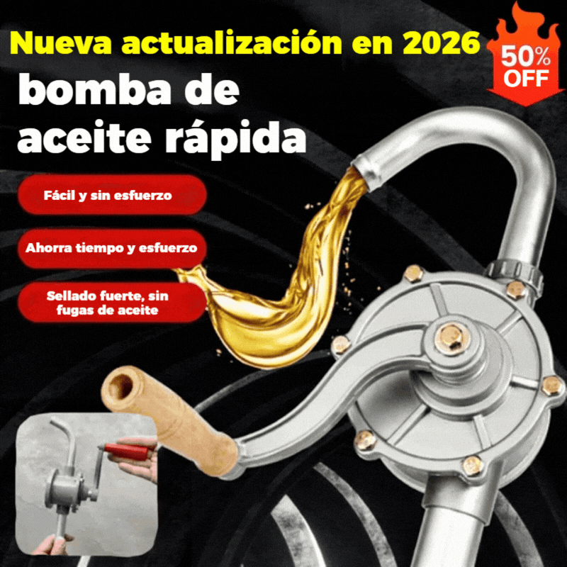 🛠️Pequeña bomba de aceite de aluminio, llenado manual de aceite para engranajes