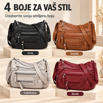 💥【Promocija ograničenog trajanja】👜 Nova, velika kožna torba za nošenje na ramenu ili preko tijela – kolekcija 2026.