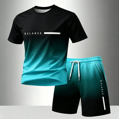 😍Drugi artikl za pola cijene.😍【M-5XL】👖Novi muški ljetni komplet kratkih rukava od čistog pamuka u više boja, model 2026.