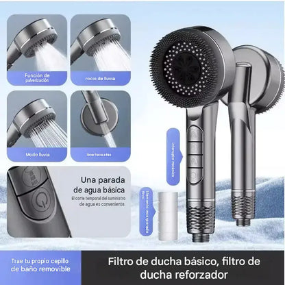 🚿🛁 Potente cabezal de ducha, juego de cabezal de ducha para el baño