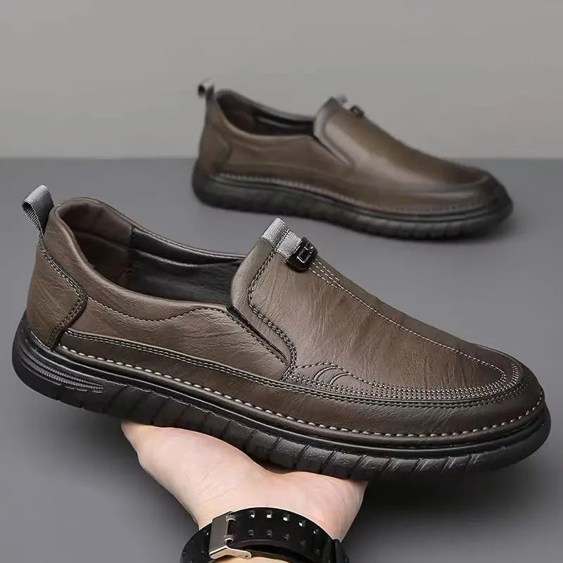 ❤️❤️【39-44】👞Muške kožne ležerne cipele, novi ljetni stil.