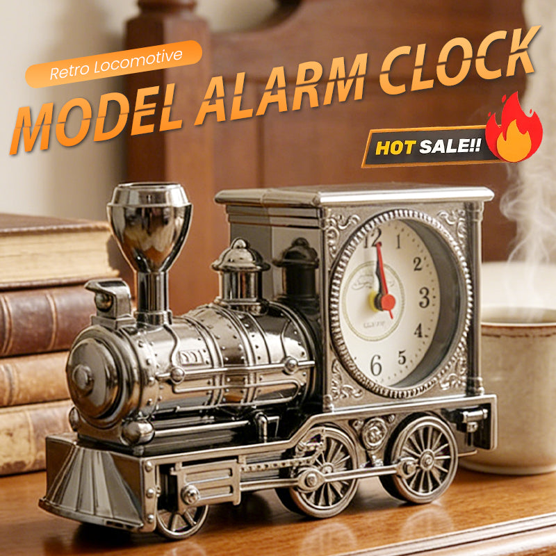 📢📢49% POPUSTA!! ⏰Retro model parne lokomotive Budilica