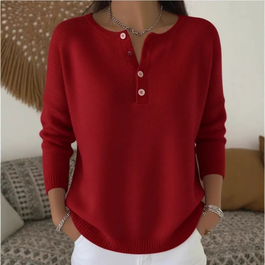 ❤️💟 Posljednji dan – 50 % popusta ✨【S–3XL】Ženski jesensko-zimski pulover s V-izrezom
