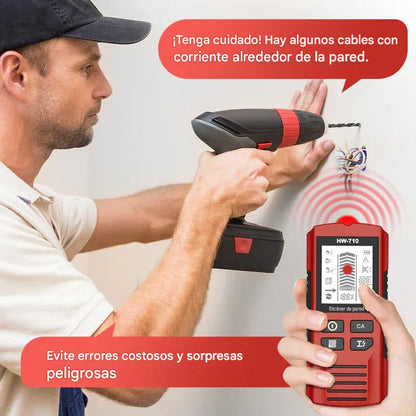 【49%OFF】🔍 Detector de pared 2 en 1 – ¡Evita cables y tuberías ocultas!