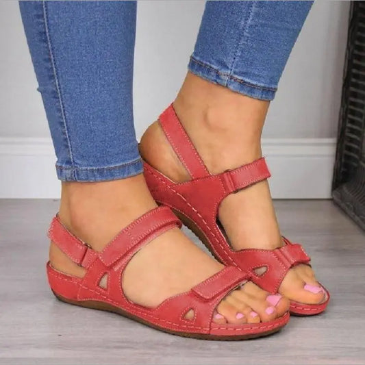 【35-43】Sandalias de cuero suaves y cómodas para mujer