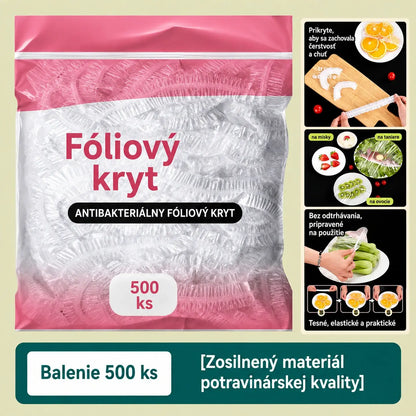 【50% ZĽAVA】500 ks opakovane použiteľných elastických obalov na potraviny z materiálu bezpečného pre styk s potravinami