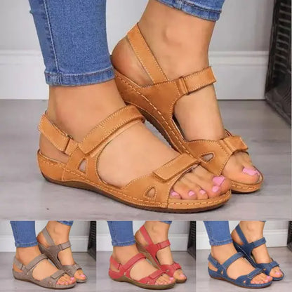 【35-43】Sandalias de cuero suaves y cómodas para mujer