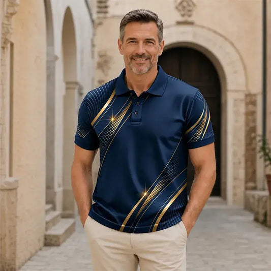 【S-3XL】Camisa polo de manga corta para hombre, nueva colección 2026