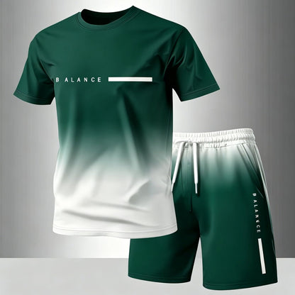 😍Drugi artikl za pola cijene.😍【M-5XL】👖Novi muški ljetni komplet kratkih rukava od čistog pamuka u više boja, model 2026.