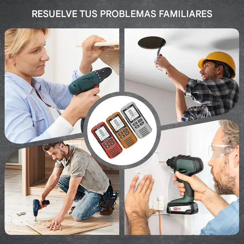 【49%OFF】🔍 Detector de pared 2 en 1 – ¡Evita cables y tuberías ocultas!