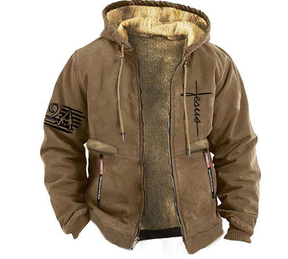 🔥🧥🔥【Plaćanje po preuzimanju】【S-5XL】Muška jesensko/zimska modna ležerna jakna od debelog flisa