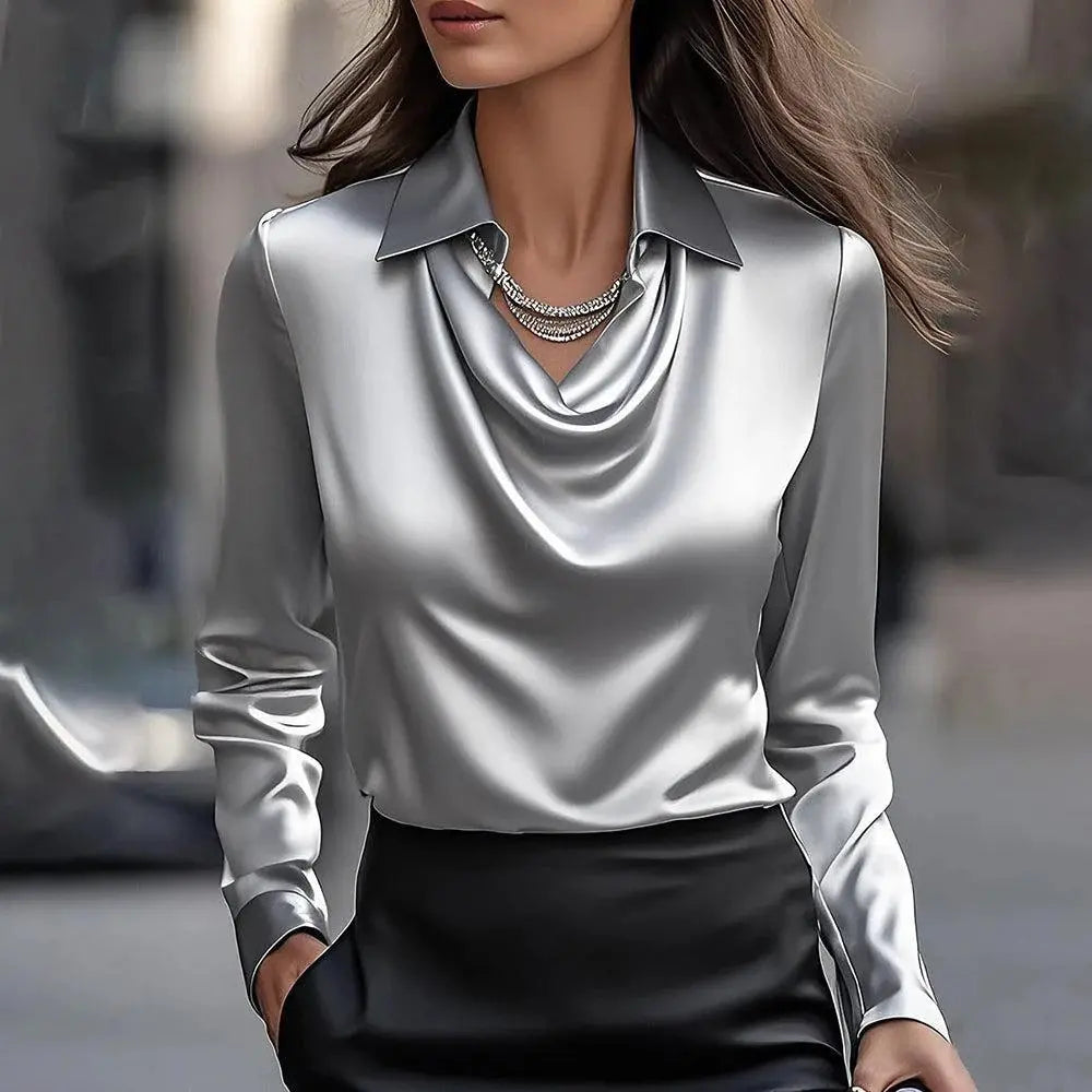 🔥🍁【Novo u jesenskoj ponudi】【S-3XL】🌷Nova jednostavna i elegantna ženska bluza