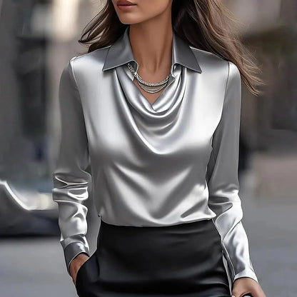 🔥🍁【Novo u jesenskoj ponudi】【S-3XL】🌷Nova jednostavna i elegantna ženska bluza