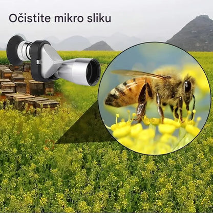 🔭🔥Mini monokularni teleskop za telefon - Prijenosni monokularni teleskop za putovanja i promatranje