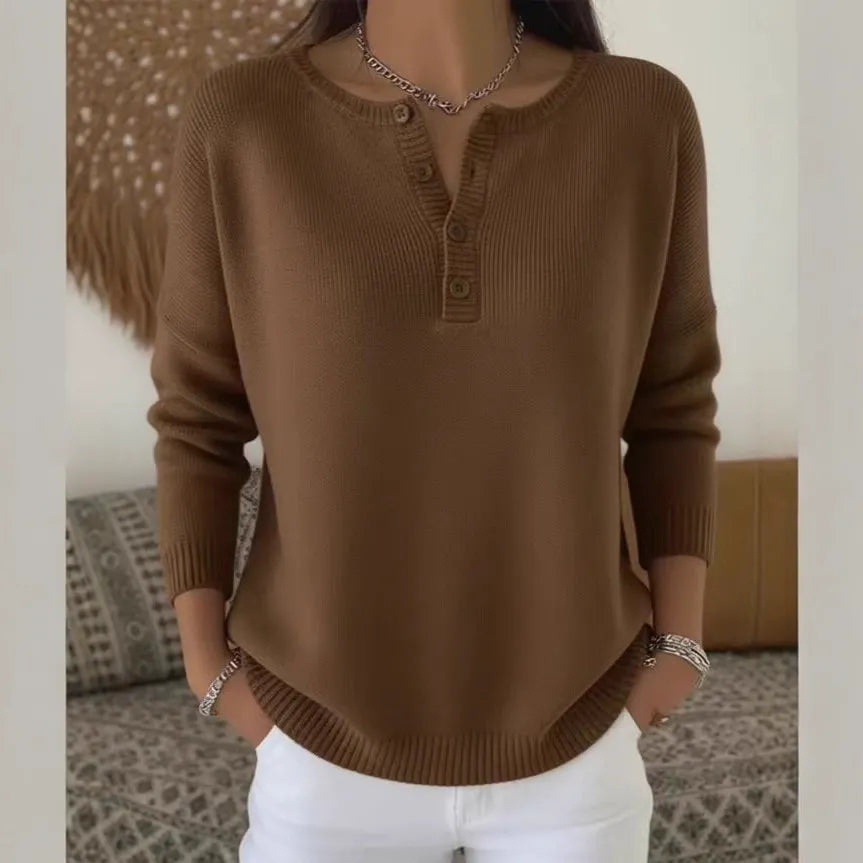 ❤️💟 Posljednji dan – 50 % popusta ✨【S–3XL】Ženski jesensko-zimski pulover s V-izrezom
