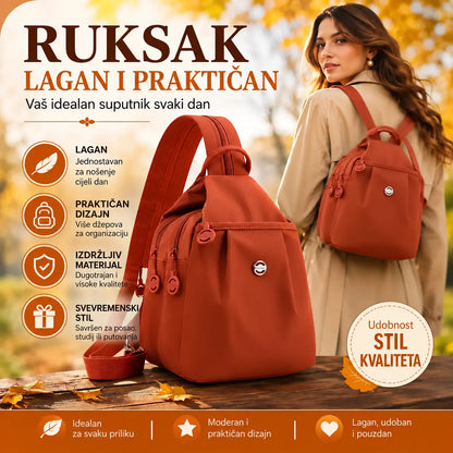 💥【Posebna vremenski ograničena ponuda】👜Ruksak i torba za rame s više džepova