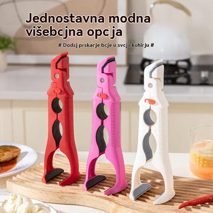 🔥✨【Kupite jedan, dobijte jedan gratis】🥩【Kuhinjski pribor】Višenamjenske kuhinjske hvataljke za tanjure otporne na opekline