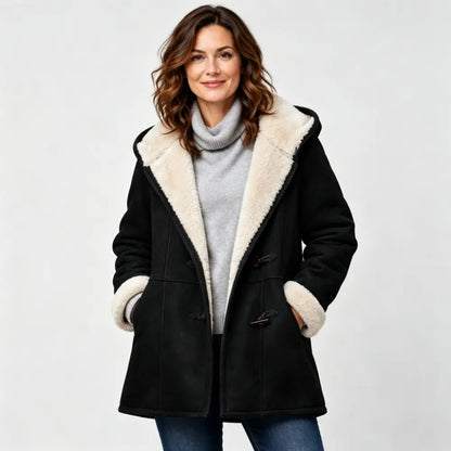 🐏🥼50% OFF💖Elegantna i topla ženska jakna s podstavom od imitacije brušene kože, veličine S-5XL, ležerna zimska jakna