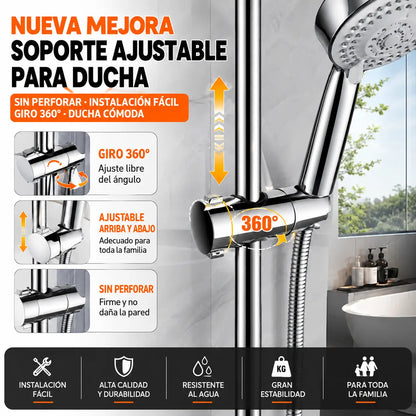 2 unidades por 26 € 🚿 Plato de ducha de instalación inmediata para uso doméstico: un accesorio imprescindible para el baño.