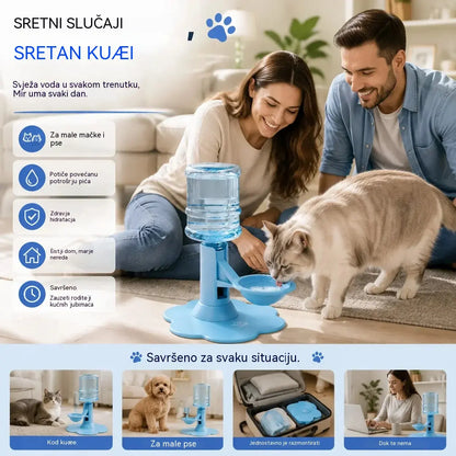 🐾 Automatska posuda za vodu za kućne ljubimce – gravitacijska, samopunjiva posuda za pse i mačke