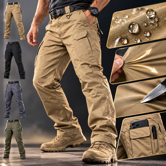 Oferta limitada: -55% Pantalones militares tácticos impermeables modernizados
