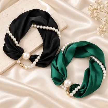✨ 2-u-1 biserna ogrlica i magnetski šal! Brzo magnetsko pričvršćivanje · Uklonjivi dizajn · Francuska elegancija i svestran stil! Posebna ponuda 1+1 gratis!