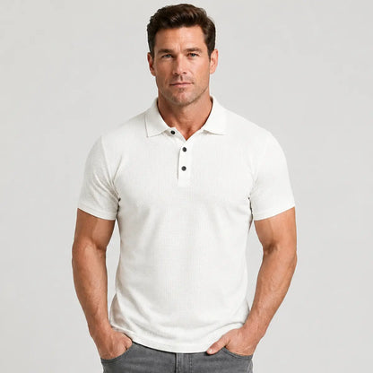 【M-6XL】❄️Camiseta de manga corta de seda helada transpirable de alta gama y color liso para hombre