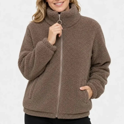 😍 U pola cijene! 【M-4XL】Zimska jakna od flisa, debela jakna s podstavom od umjetnog krzna (sherpa), topli prsluk.
