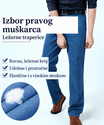 👖 Nove muške traperice visokog struka, velike veličine, kolekcija 2026.