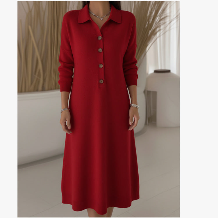 🔥【Posebna ponuda】【S-3XL】Nova pletena haljina jesen/zima 2026