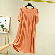 【S-4XL】【40-180 kg】Vestido de pijama de manga corta, suave y cómodo.