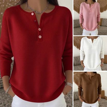❤️💟 Posljednji dan – 50 % popusta ✨【S–3XL】Ženski jesensko-zimski pulover s V-izrezom