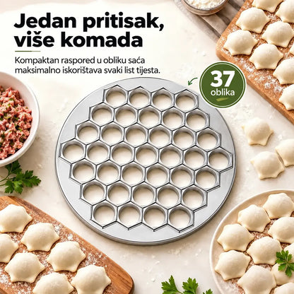 🥟✨ Kalup za 37 okruglica | Neljepljivi kalup za okruglice i gyoze | Jednostavno vađenje 🥟