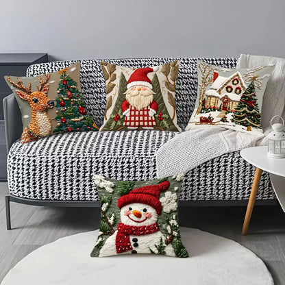 🔥【Kupite 2, dobijte 2 gratis】🎅Božićna ponuda 49% POPUSTA🎄Jastučnica s božićnom tematikom