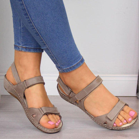 【35-43】Sandalias de cuero suaves y cómodas para mujer