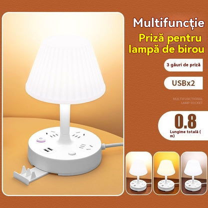 🎁💡Višenamjensko noćno svjetlo s ugrađenom produžnom utičnicom: praktično, elegantno i štedi prostor!
