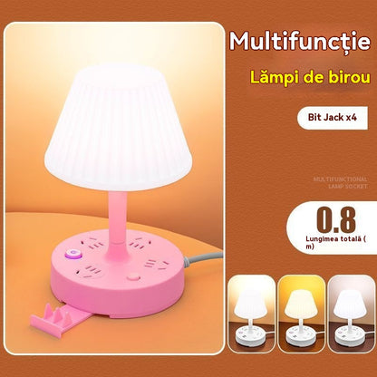 🎁💡Višenamjensko noćno svjetlo s ugrađenom produžnom utičnicom: praktično, elegantno i štedi prostor!