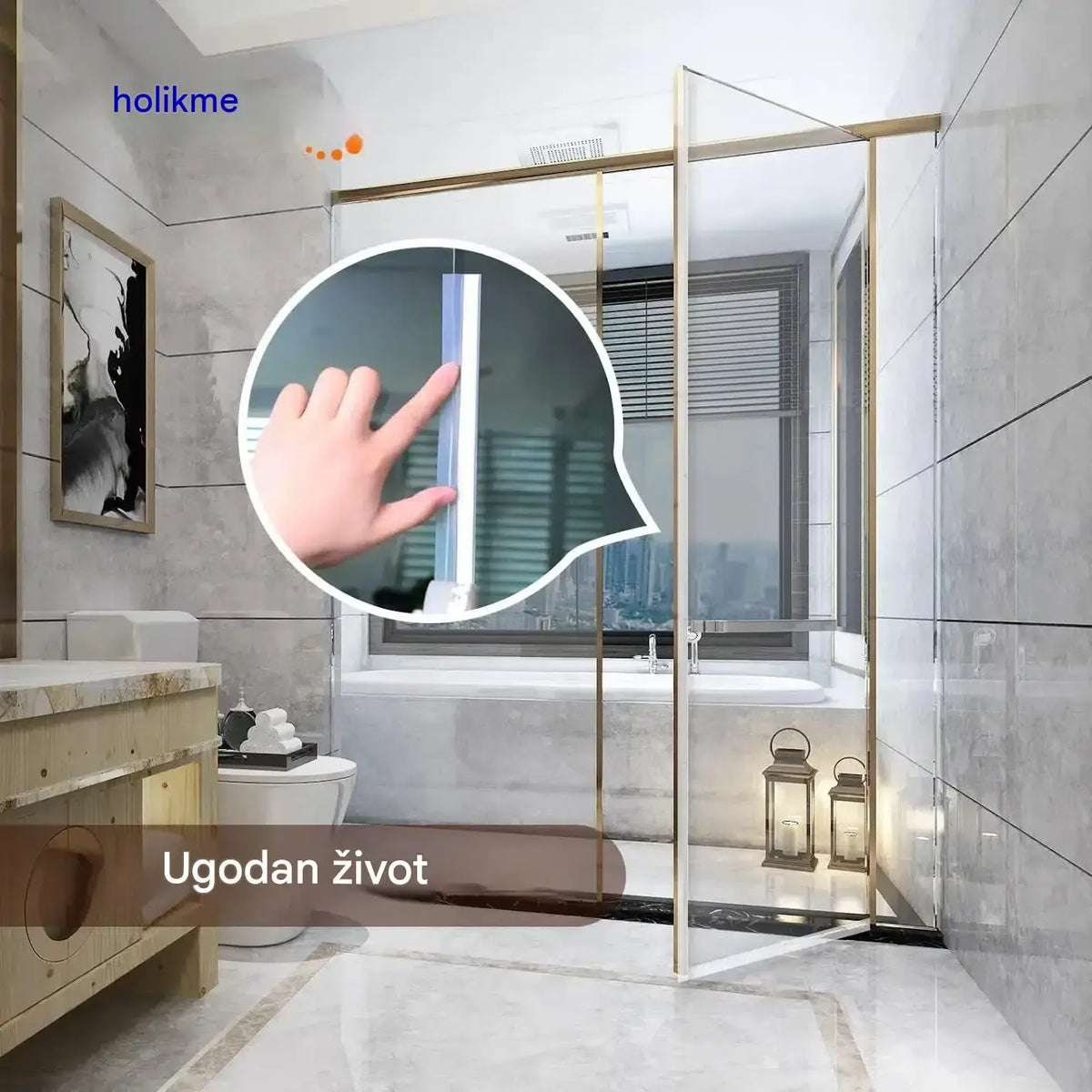 🚪 Brtvena traka za dno vrata (PVC) – Zaštita od prašine i propuha
