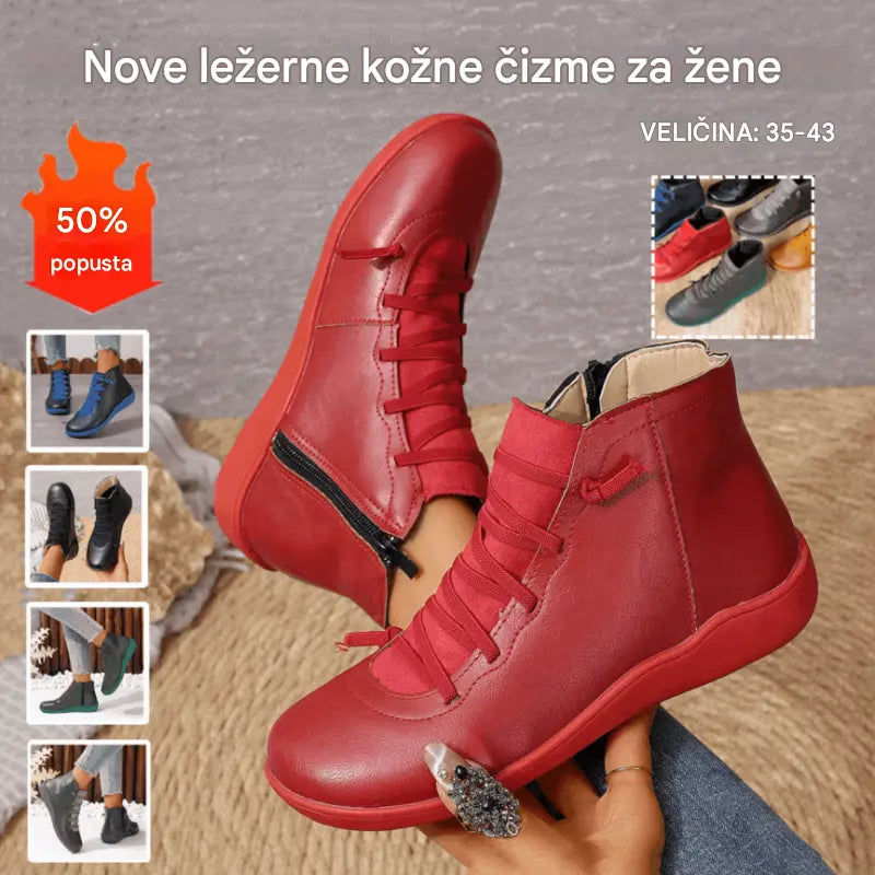 🔥【35-43】2026 Jesen i Zima Nove ženske ležerne ravne Martinje čizme