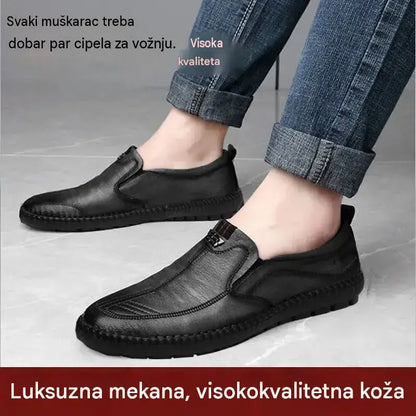 🔥【Posebna ponuda】Muške ručno izrađene ležerne cipele od prave kože – prozračne i udobne, model 2026 ✅️Plaćanje pouzećem