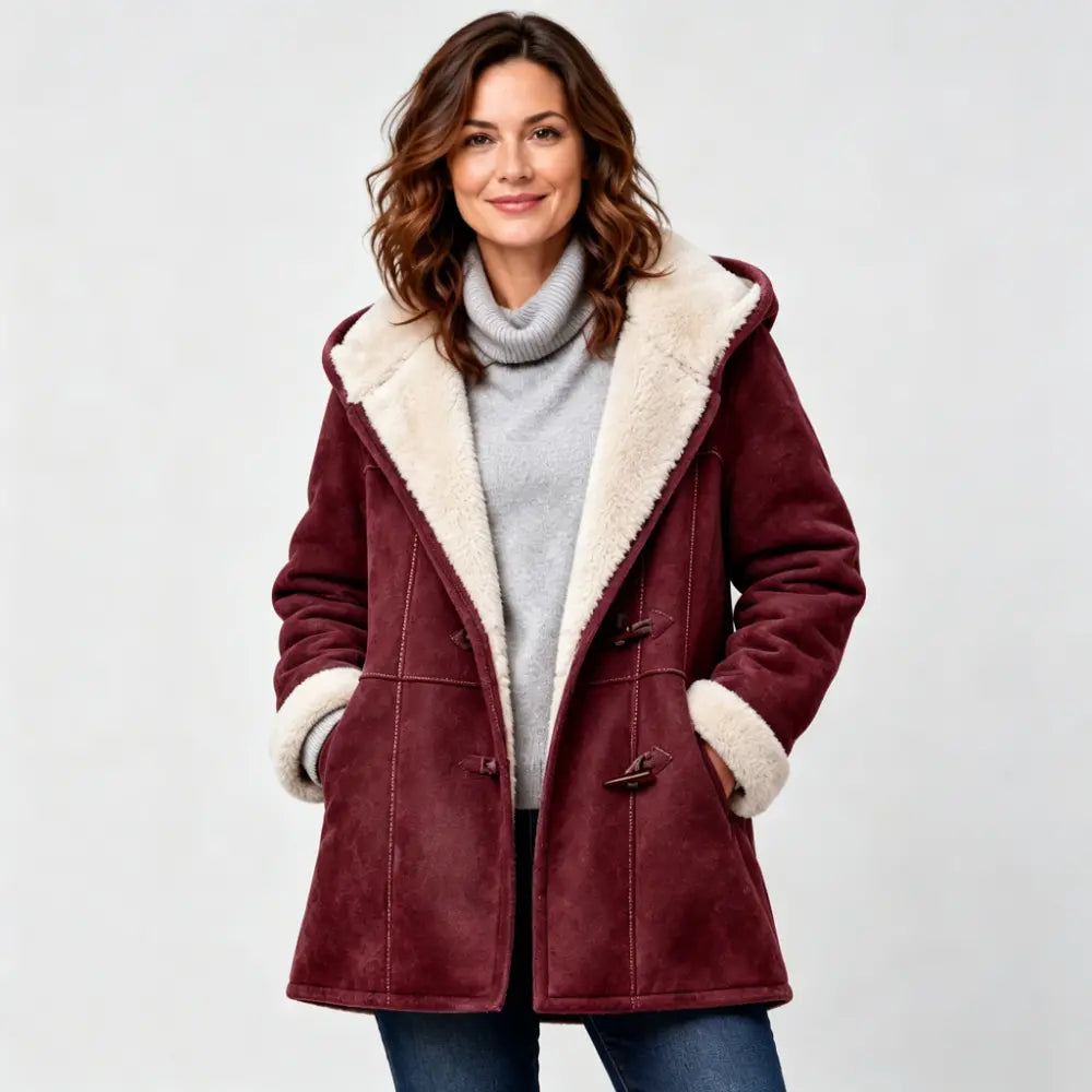 🐏🥼50% OFF💖Elegantna i topla ženska jakna s podstavom od imitacije brušene kože, veličine S-5XL, ležerna zimska jakna