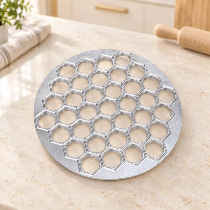 🥟✨ Kalup za 37 okruglica | Neljepljivi kalup za okruglice i gyoze | Jednostavno vađenje 🥟