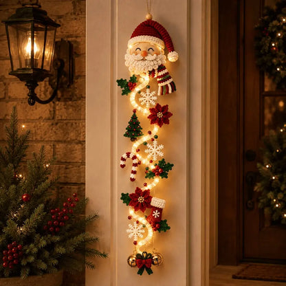 🎄🎃Zadnji dan! 🎅Iskoristite 49% popusta na osvijetljene božićne ukrase za vrata!