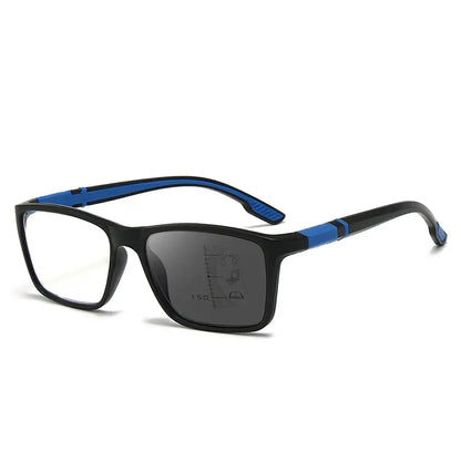 👓Nuevas gafas multifocales fotocromáticas de estilo deportivo, antideslizantes, para personas mayores y visión de cerca y de lejos.